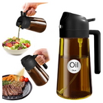 2-in-1 16-Oz Olive Oil Sprayer & Dispenser Bottle For Cooking (Various)