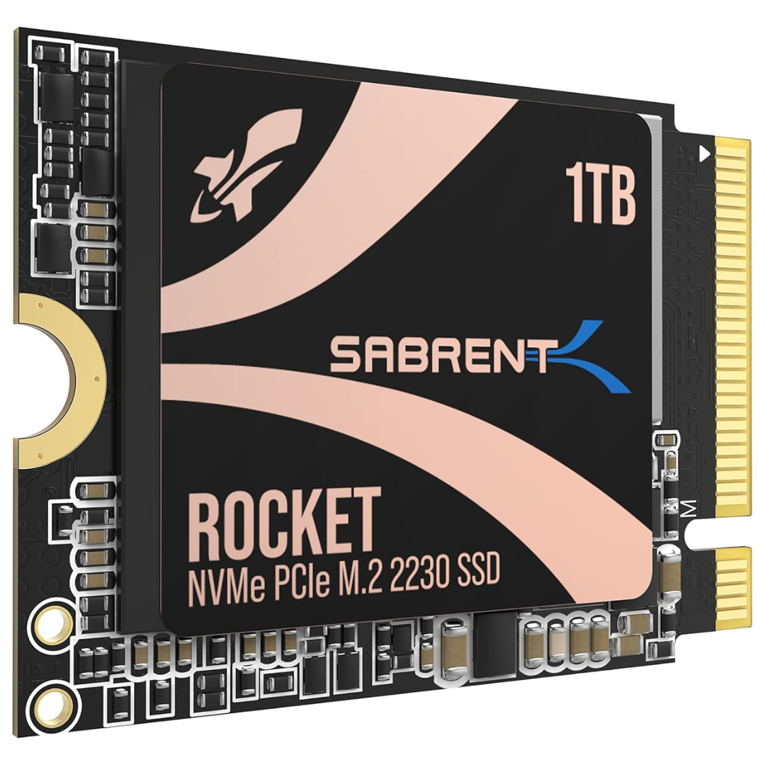 SABRENT Rocket 1TB 3D NAND NVMe M.2 2230 PCIe Gen4x4 Internal SSD