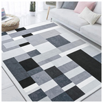 5' x 8' Washable Non-Slip Faux Wool Super Soft Area Rug (Various)