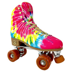 Zeds Dead Quad Roller Skate (Women's Size 6/ Men's 5, Tie Dye)
