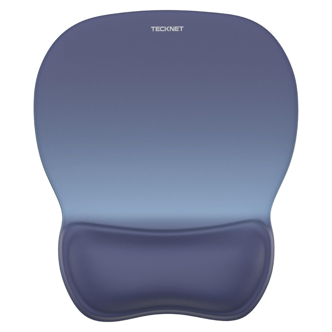 Ergonomic 10"x 8" Non-Slip Gel Mouse Pad With Wrist Rest