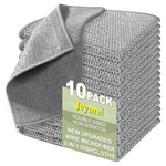 10-Count Microfiber Dual-Sided Wire Dishwashing Cloth