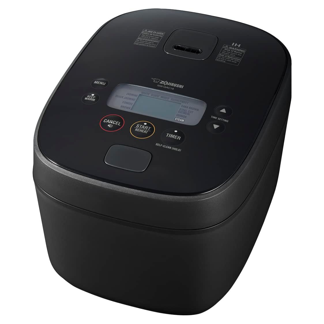Zojirushi NW-QAC18 Induction Rice Cooker And Warmer, 10 Cup Capacity