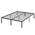 Olee Sleep Cal King 18" Steel Slat Anti-Slip Bed Frame