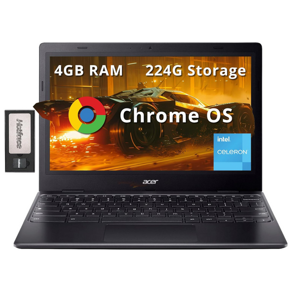 acer Chromebook 311 11.6" HD Laptop (Celeron N4500 / 4GB RAM / 64GB) W/ 160GB Docking Station