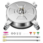 Nezion 14" Pressure Washer Surface Cleaner With 4 Wheels