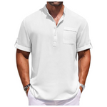 Coofandy Men's Casual Short Sleeve Henley Shirts (Various)