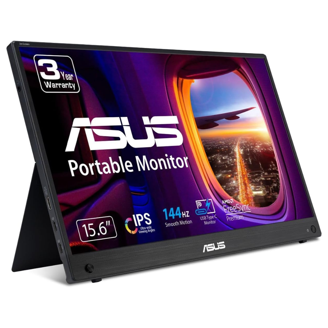 Asus ZenScreen MB16AHG 15.6" FHD 144Hz 3ms IPS Freesync Monitor