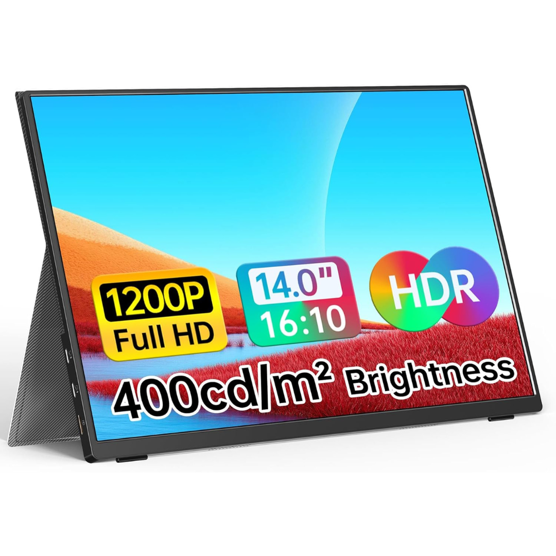 WGK W140F1 14" Portable WUXGA 2ms IPS Monitor