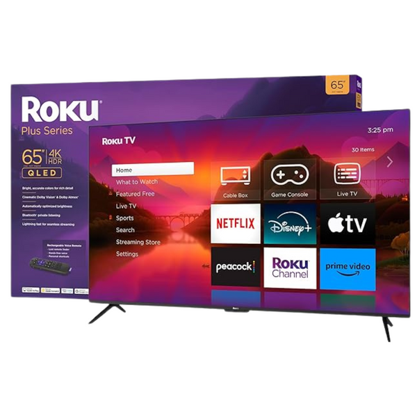 Roku 65R6A5R 65" 4K Ultra HDR Smart QLED Roku TV