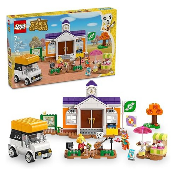 550-Piece LEGO Animal Crossing K.K.'s Concert In The Plaza Building Toys Set