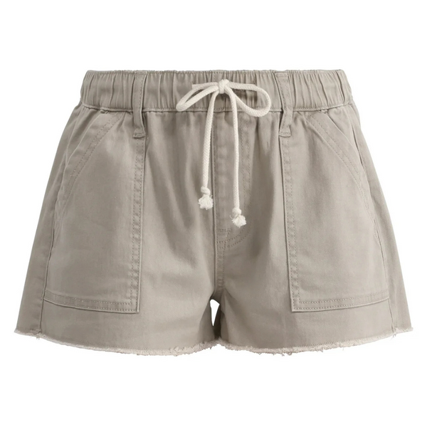 No Boundaries Drawstring Utility Shorts With Porkchop Pockets