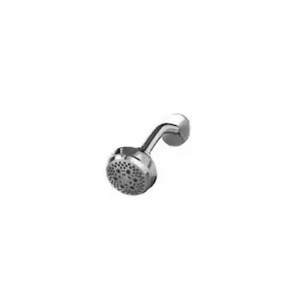 Jacuzzi 6-Spray Patterns W/1.8 GPM 3.6" Wall Mount Fixed Shower Head