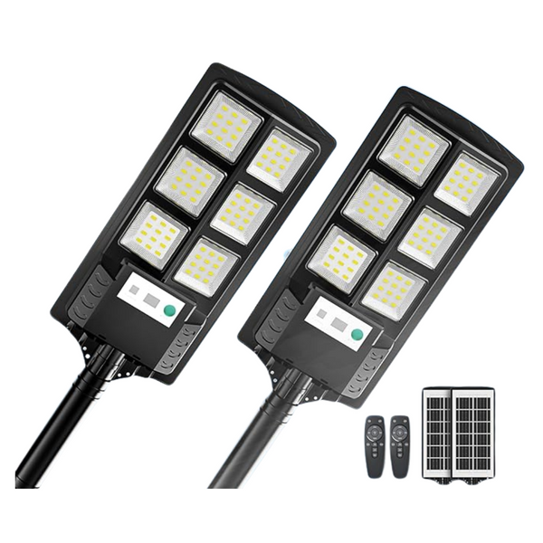 2-Pack Dusk To Dawn Motion Sensor Waterproof Solar Lights