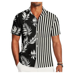 Men's Hawaiian Summer Tropical Printed Beach Shirt