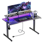 GTRACING 55" Ergonomic Carbon Fiber Gaming Desk