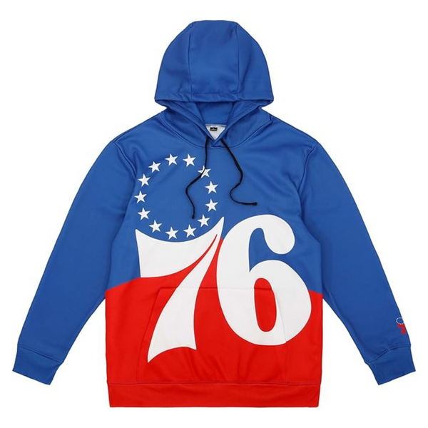 FOCO Men's NBA Team Logo Fashion Long Sleeve Pullover Hoodie