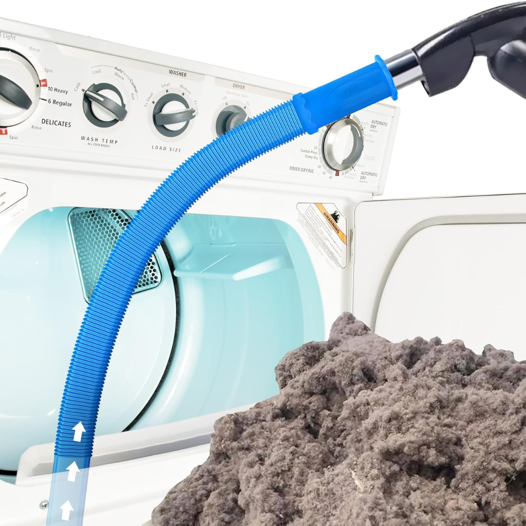 Vacuum Hose Attachment Dryer Vent Cleaner Kit
