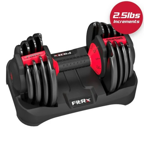 FitRx SmartBell 5-25 lbs. Adjustable Dumbbell (Single)
