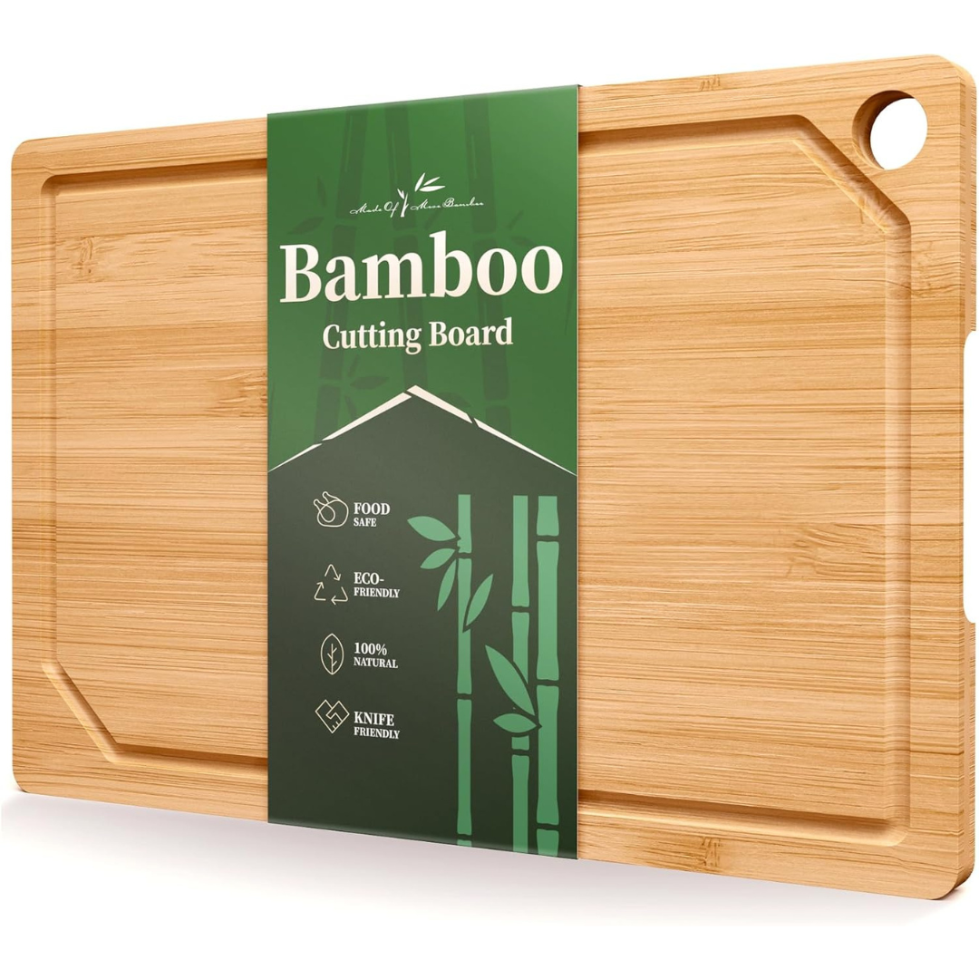 15.0" x 10.0" Bamboo Cutting Board