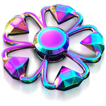 MAGTiMES Rainbow Anti-Anxiety Metal Fidget Spinner Hand Toy
