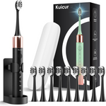 Sonic 42,000VPM Electric 15 Modes Toothbrush with 10 Brush Heads