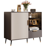 Modnest 31" Fluted Sideboard Cabinet with Door and Drawer