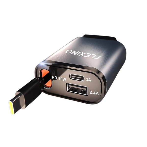 57W Ultra-Slim Retractable USB-C Car Charger Adaptor25.99
