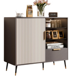 Modnest 31" Fluted Sideboard Cabinet With Door And Drawer