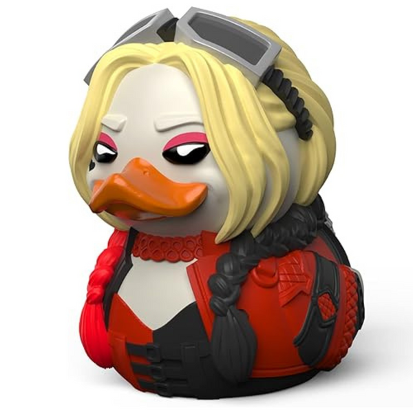 First Edition: DC Comics Harley Quinn Cosplaying Rubber Duck Vinyl Figure