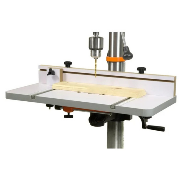 Wen Drill Press Table With Adjustable Fence And Stop Block (24" x 12")