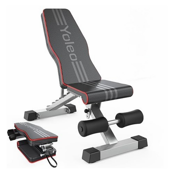 Adjustable Weight Press Bench W/ Quick Folding & Fast Adjustment