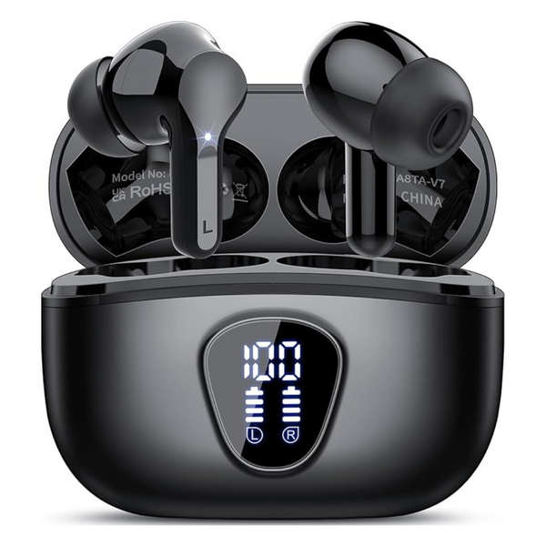 Besnoow Wireless HiFi Stereo ENC Noise Cancelling Earbuds (Various)