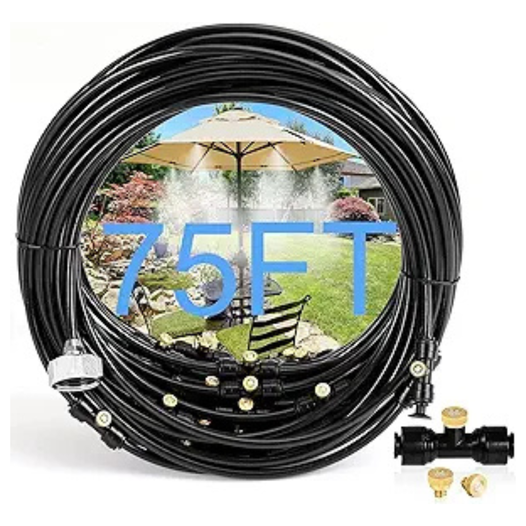 Bonviee 75ft Outside Patio Misting Cooling System