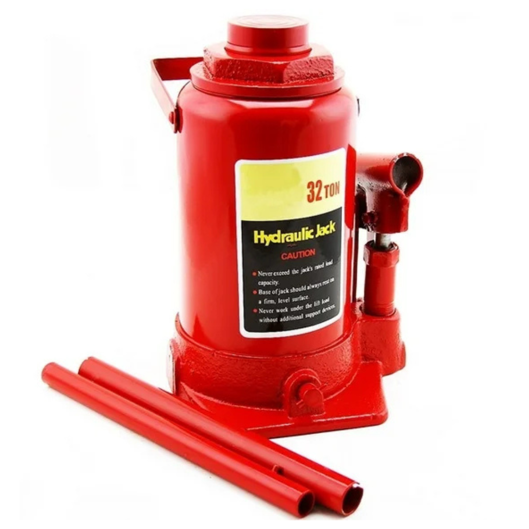 32-Ton Portable Auto Lift Hydraulic Welded Bottle Jack