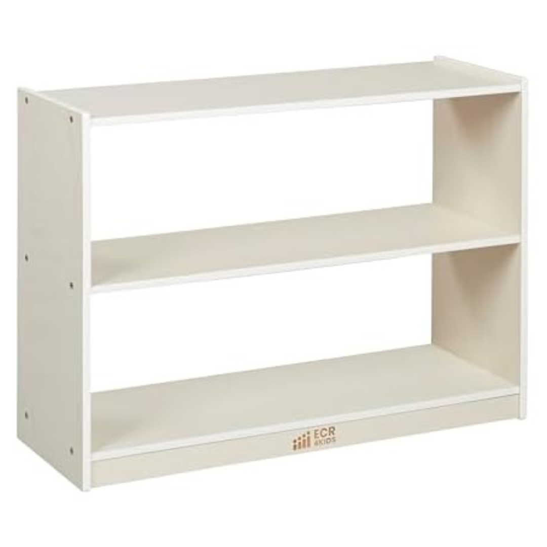 ECR4Kids 2-Shelf Mobile Island Storage Cabinet