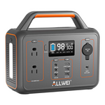 Allwei 280Wh Portable Power Station With 300W (Peak 600W)