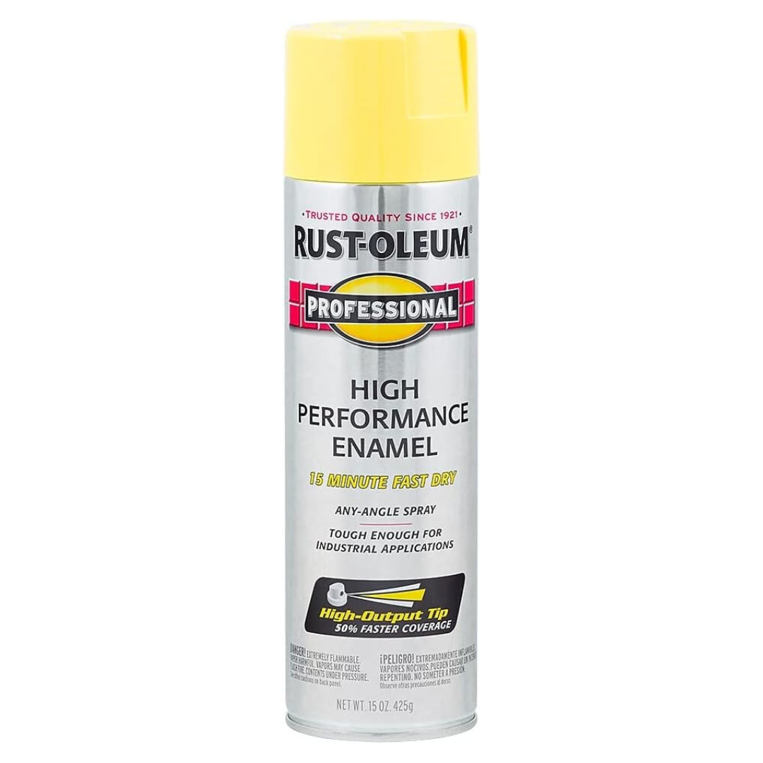 Rust-Oleum 7543838 Professional High Performance Enamel Spray Paint (15 Oz)