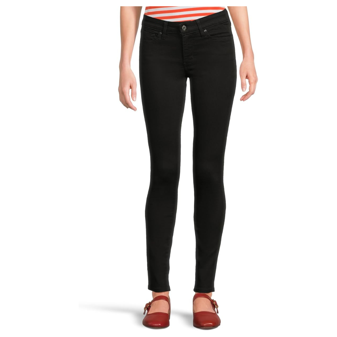 Levi's Women's 720 High Rise Super Skinny Jeans (Black)