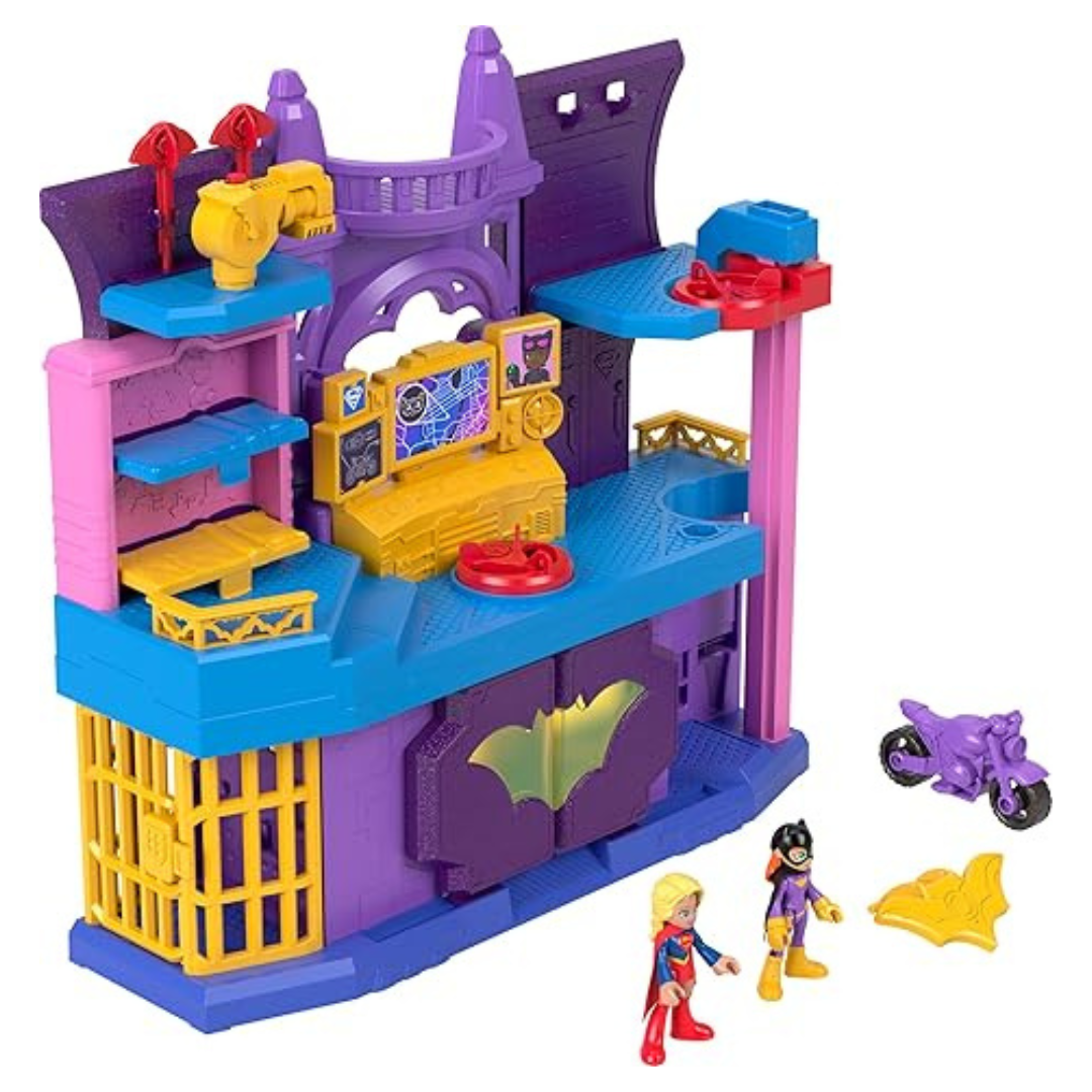 Batgirl Hero Hideout Playset With 2 Figures & 5 Accessories