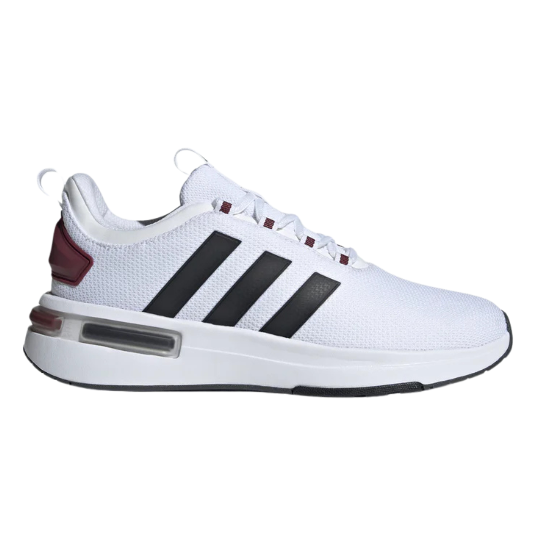 Adidas Men's Racer TR23 Sneaker (White/Black/Shadow Red)