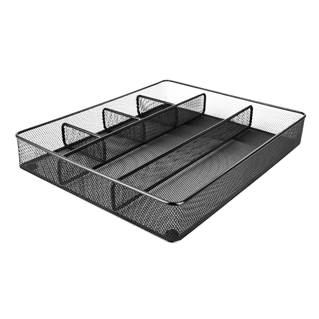 4-Pack Amazon Basics Mesh Drawer Organizer