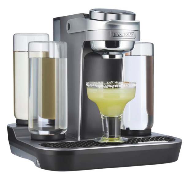 Bartesian Professional Cocktail Machine, 5 Premium Glass Bottles