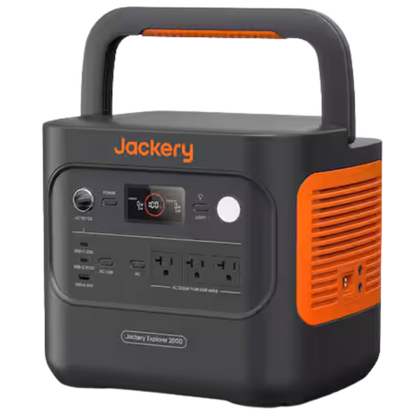 Jackery Explorer 2000 V2 2042Wh Portable Power Station Solar Generator
