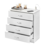 Dresser With 2 Power Outlets & 2 USB (2 Color Options)