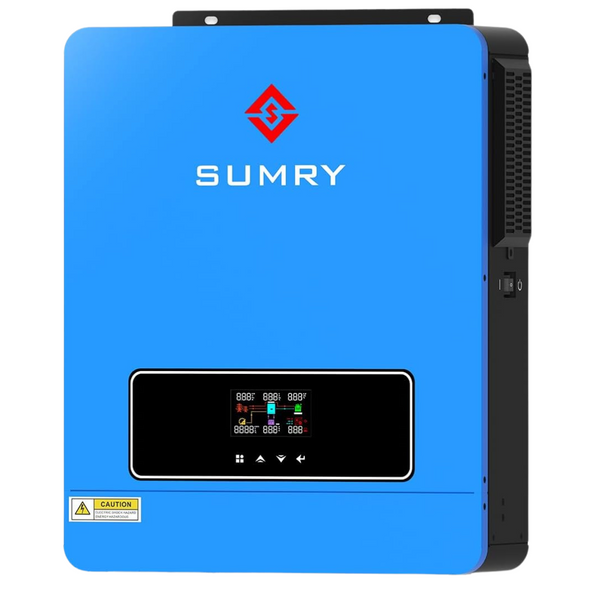 Sumry 3,600W 24V 110-120V Hybrid Solar Inverter