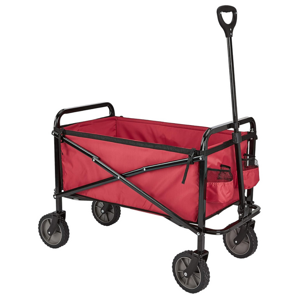 Amazon Basics Collapsible Folding Outdoor Utility Wagon (3-Colors)