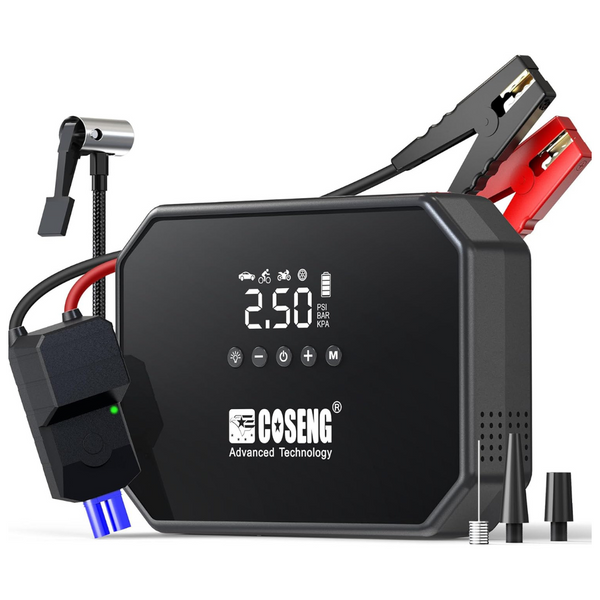 Coseng J22 3500A Portable Jump Starter With Air Compressor