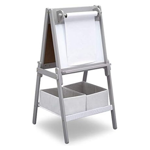 Delta Children MySize Kids Double-Sided Storage Easel (2 Colors)
