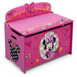 Delta Children Disney's Minnie Mouse Deluxe Toy Box